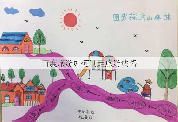 百度旅游如何制定旅游线路