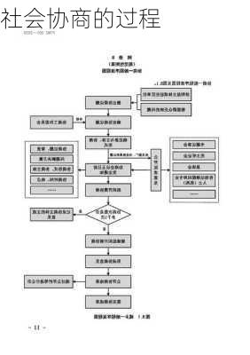 社会协商的过程