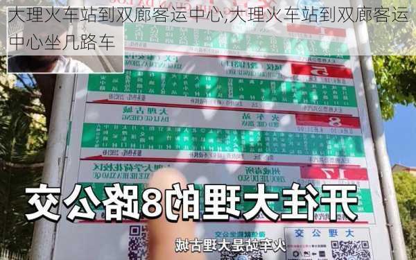 大理火车站到双廊客运中心,大理火车站到双廊客运中心坐几路车