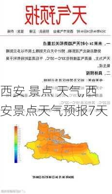 西安 景点 天气,西安景点天气预报7天