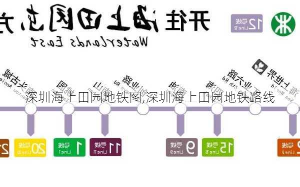 深圳海上田园地铁图,深圳海上田园地铁路线