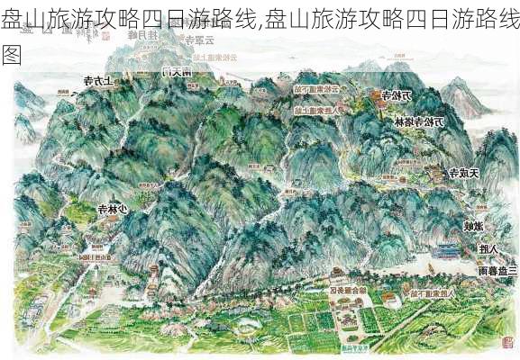 盘山旅游攻略四日游路线,盘山旅游攻略四日游路线图