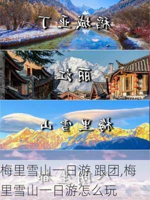 梅里雪山一日游 跟团,梅里雪山一日游怎么玩