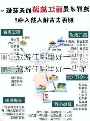 丽江旅游住哪里好一些?,丽江旅游住哪里好一些呢