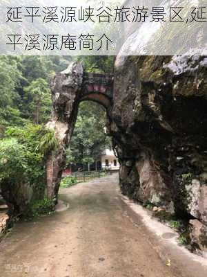 延平溪源峡谷旅游景区,延平溪源庵简介