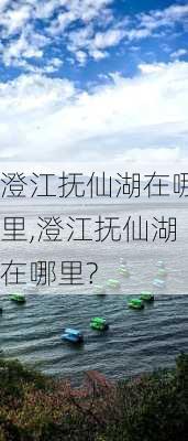 澄江抚仙湖在哪里,澄江抚仙湖在哪里?