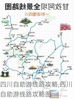 四川自助游线路攻略,四川自助游线路攻略图