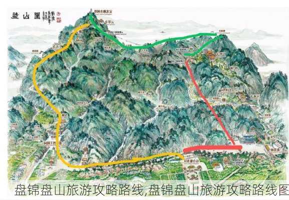 盘锦盘山旅游攻略路线,盘锦盘山旅游攻略路线图