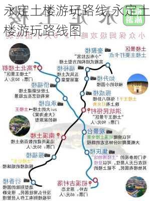 永定土楼游玩路线,永定土楼游玩路线图